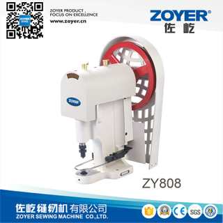 ZY808 Zoyer Snap Botón de ajuste de la máquina con la unidad de correa