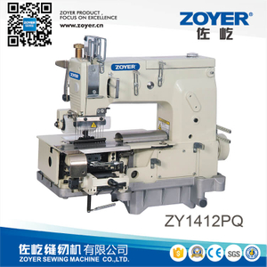 ZY1412PQ Zoyer 12-agujas de la máquina plana para la shirring simultánea