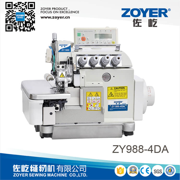 ZY988-4 Zoyer EX Series 4-Hilo Super Overlock Máquina de coser