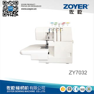 Máquina de coser overlock doméstica multifuncional ZY-7032