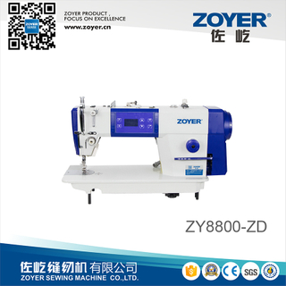 ZY8800-ZD NUEVO tipo zoyer direct drive máquina de coser industrial de punto de cadeneta de alta velocidad